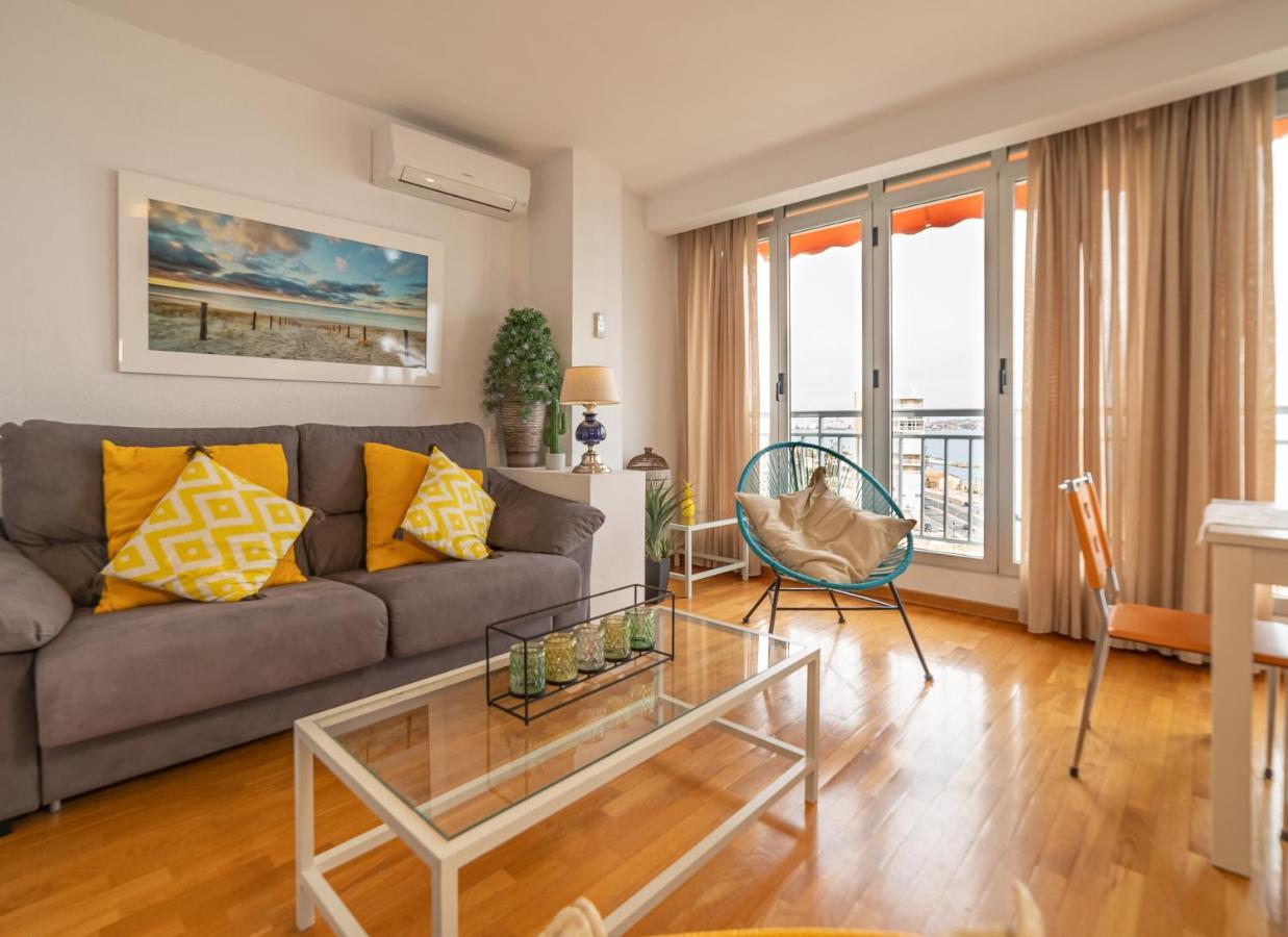 Atico De Lujo Con Vistas Al Mar, Primera Linea Playa Del Postiguet Аликанте Екстериор снимка